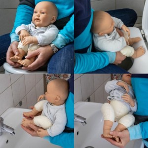 Abhaltepositionen Baby