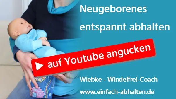 Neugeborenes abhalten